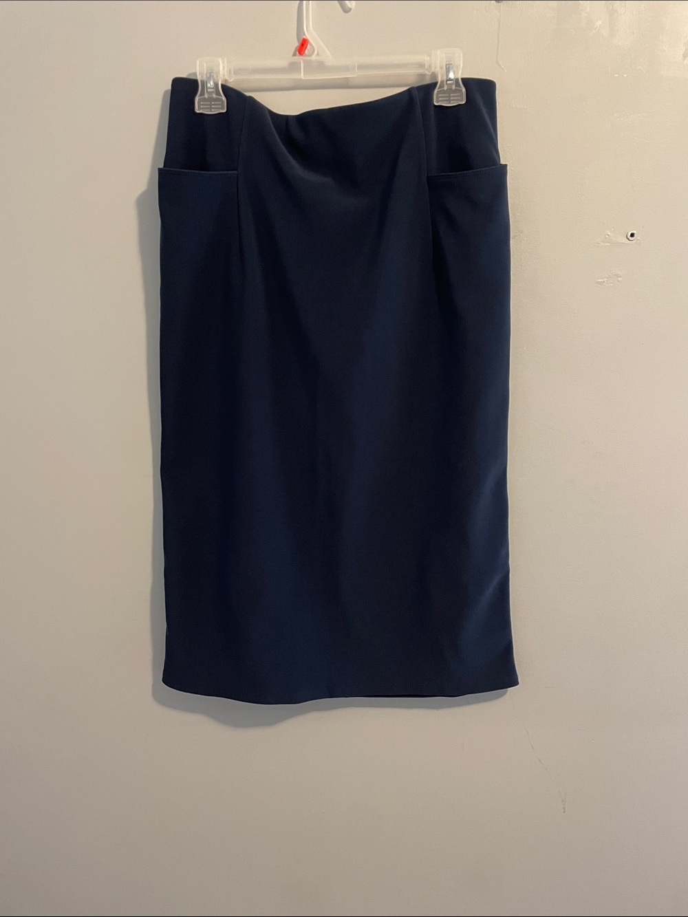Snoga Classic Navy Pencil Skirt - Women